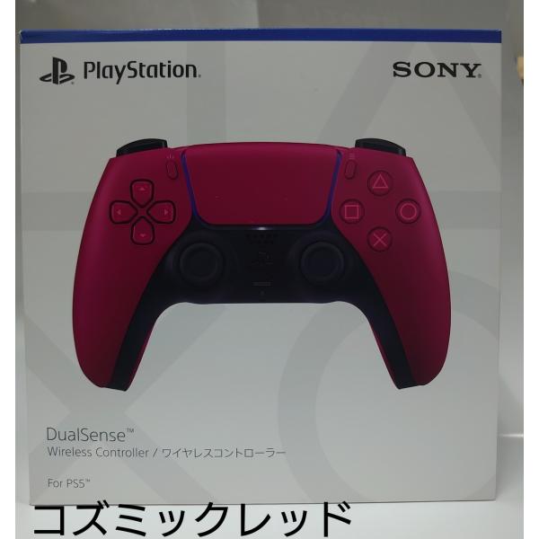 他サイト： PS5 DualSense ワイヤレスコントローラーコズミック レッド (CFI-ZCT1J02)の商品画像