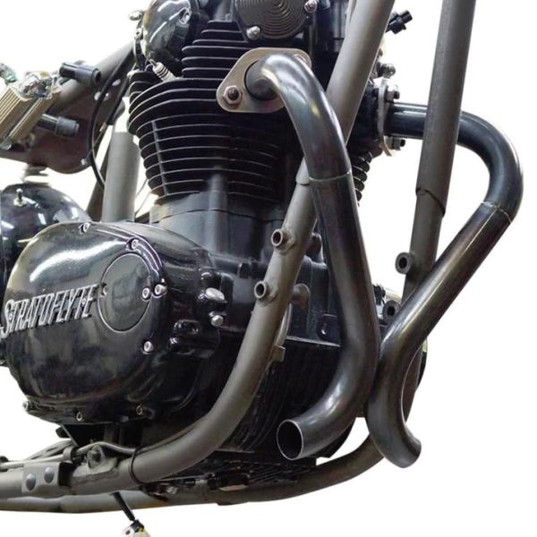 ヤマハ XS650 マフラー "Double D" PANDEMONIUM製 TCブロス