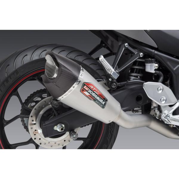 ヨシムラUSA AT2 ステンレス フルエキゾースト マフラー ヤマハ YZF-R3