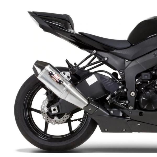 ヨシムラ USA スリップオンマフラー ZX-6R 09-12 RS-4 ステンレス スリップオン マフラー ヨシムラUSA