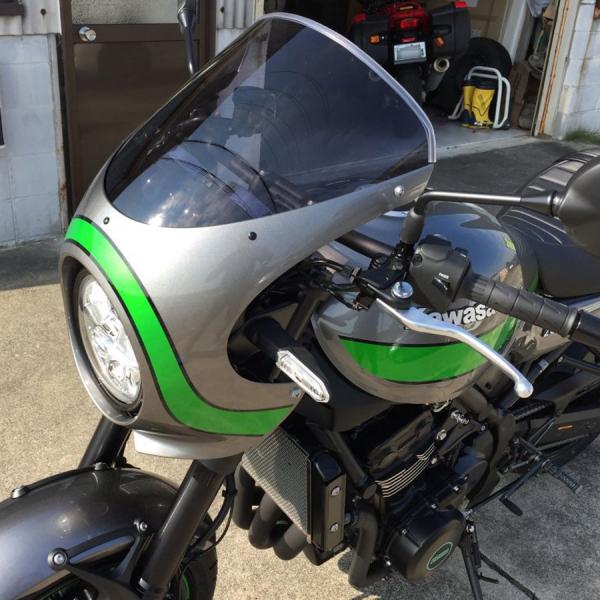 カワサキ Z900RS CAFE スクリーン(スモーク) ACRY Point : モトパーツ