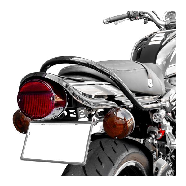 カワサキ Z900RS/CAFE ロングテールカウル用 タンデムグラブバー ブラック アーキ