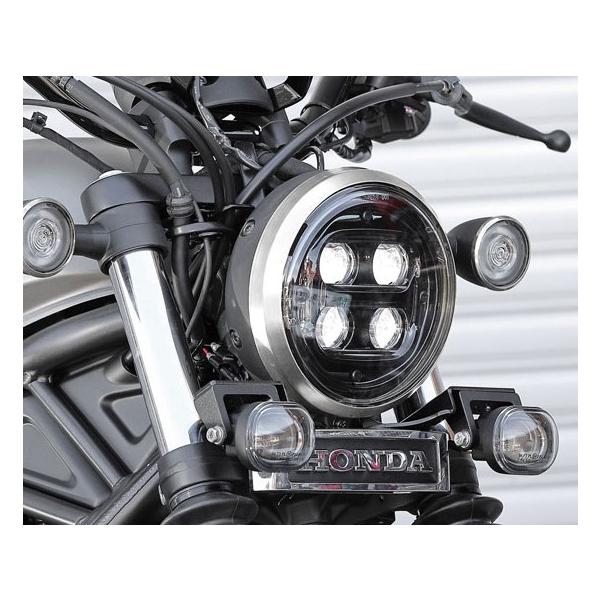 KIJIMA キジマ ヘッドライトリム クロームメッキ ホンダ レブル250/500