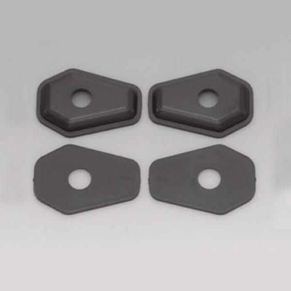 キジマ(KIJIMA) ウィンカーベースマウント　２個SET　ブラック スズキ系用