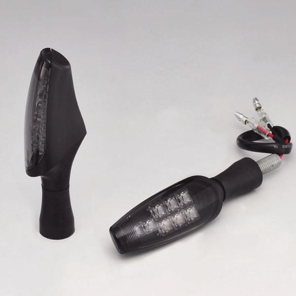 キジマ ウインカーランプ　スモーク　ブラック　TRL LED 4個セット キジマ(KIJIMA) LEDウィンカーTRLタイプ スモークレンズ 2個セット