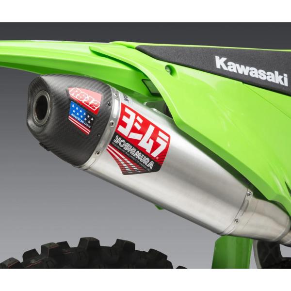 YOSHIMURA ステンレスマフラー 4-1エキゾースト ヨシムラUSA RS-12 アルミ/ステンレス フルエキゾースト マフラー