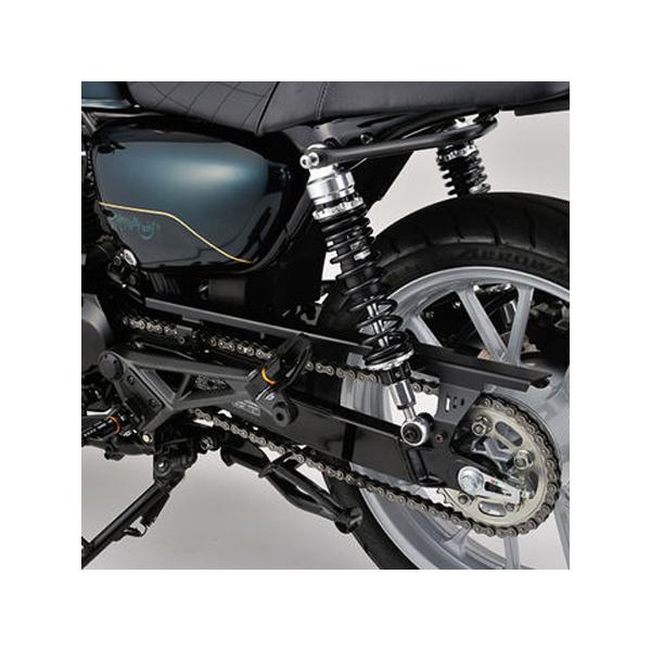 ホンダ GB350/GB350S ステンレスチェーンガード(マットブラック