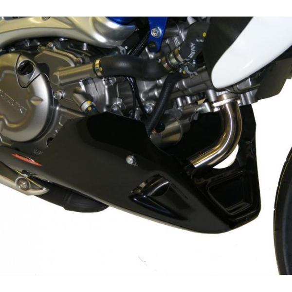 POWERBRONZE アンダーカウル チンスポイラー ブラック スズキ