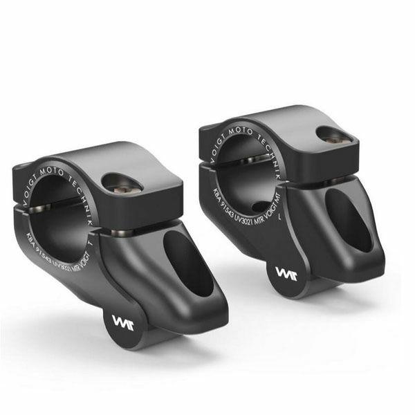 ばっは様オーダー専用 Z400/Z250 2018- ファットバー変換用ハンドルバーライザー 30mm UP