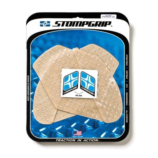 STOMPGRIP トラクションパッド(タンク)キット ZX-10R 11-15(クリア