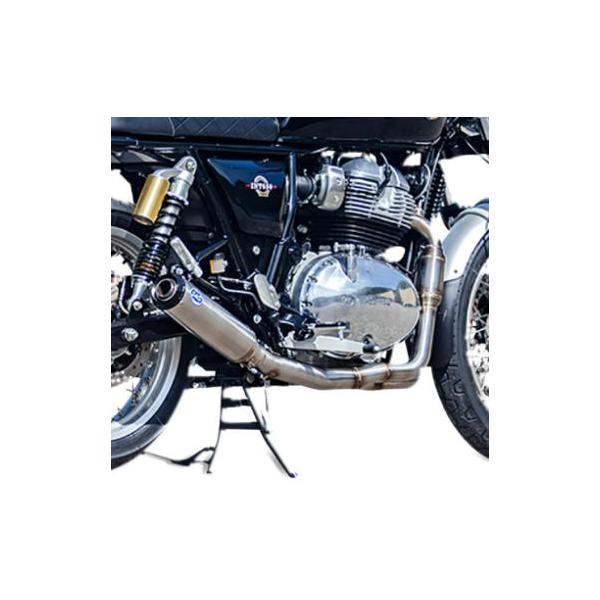 インターセプター/コンチネンタルGT650 レース 2-1フルエキ マフラー