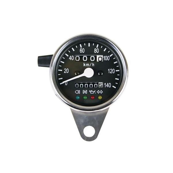 グッズ(GOODS) 機械式スピードメーターφ60 インジゲーターランプ付 1:5