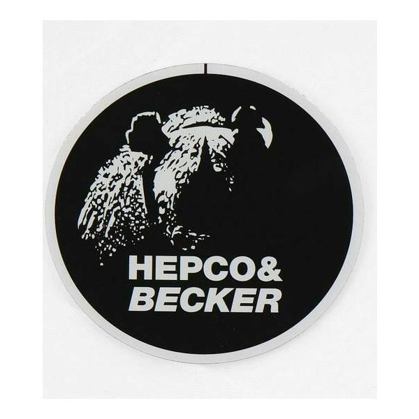 HEPCO&BECKER スペアパーツ ロゴステッカー 50mm