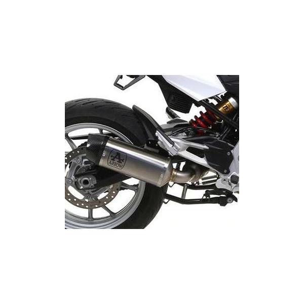 BMW F900XR F900R (20-24) スリップオンマフラー EURO5 アルミ ARROW
