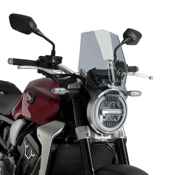 cbr650f Puigプーチ ツーリングスクリーン 取扱スモーク説明書付き Puig(プーチ) Z-Racing・スクリーン・CBR650R・19-・ダーク