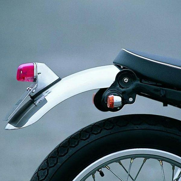 sr400 アルミリアフェンダー ヤマハ SR400用 アルミ リアフェンダー ロング BIGCEDAR : モトパーツ