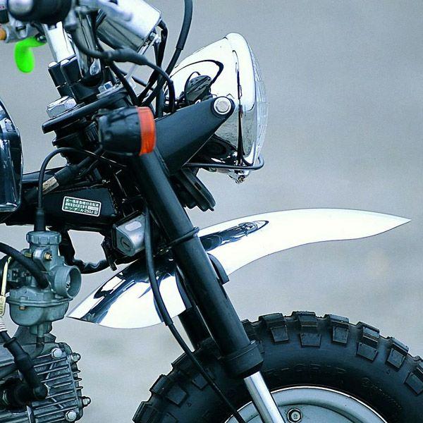 ホンダ　モンキー　フェンダー モンキーフロントフェンダー&アルミ製ブラケット31パイ用