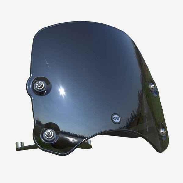 RnineT スクリーン ピラニアS3 ブラック DART FLYSCREEN : モトパーツ