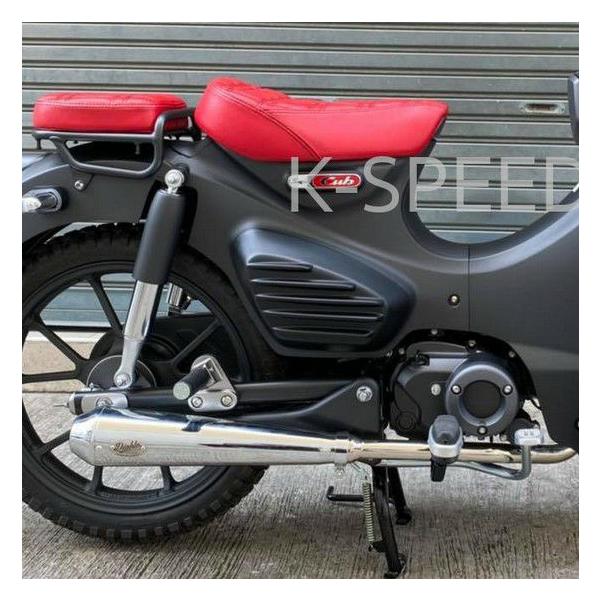 スーパーカブ C125 フルエキゾーストマフラー Diabolus クローム K