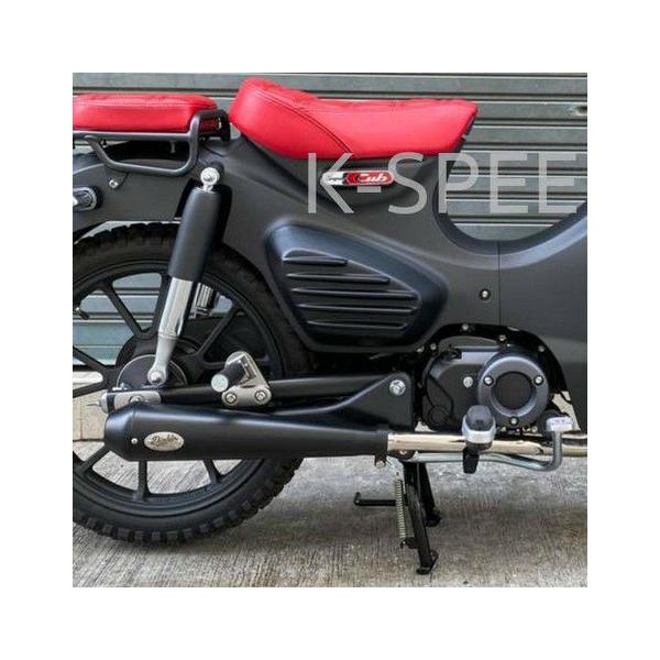 スーパーカブ C125 フルエキゾーストマフラー Diabolus ブラック スーパーカブ C125 フルエキゾーストマフラー Diabolus ブラック