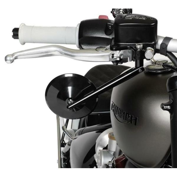 トライアンフ純正　ティアドロップ・ミラー （クローム） スピードマスター トライアンフ純正 ティアドロップ・ミラー （クローム