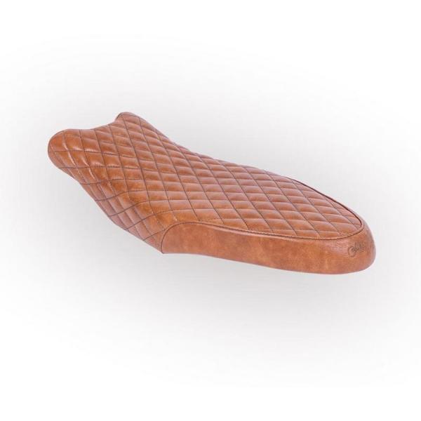 BMW RnineT シート 本革 ライトブラウン ダイアモンド RAISCH