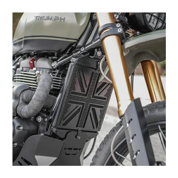 トライアンフ スクランブラー1200 ラジエーターガード 
