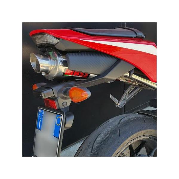 CBR600RR 03-16 オーバルステンレス スリップオンマフラー MASS