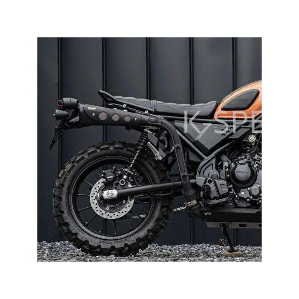 ホンダ CL250/500 レトロスクランブラー スリップオンマフラー