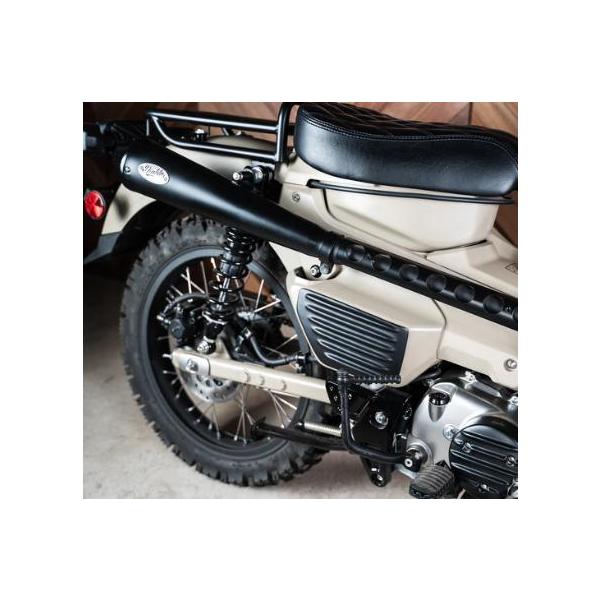 ホンダ CT125 ハンターカブ アップマフラー ハンターカブ CT125 メガホン アップマフラー キット ブラック K