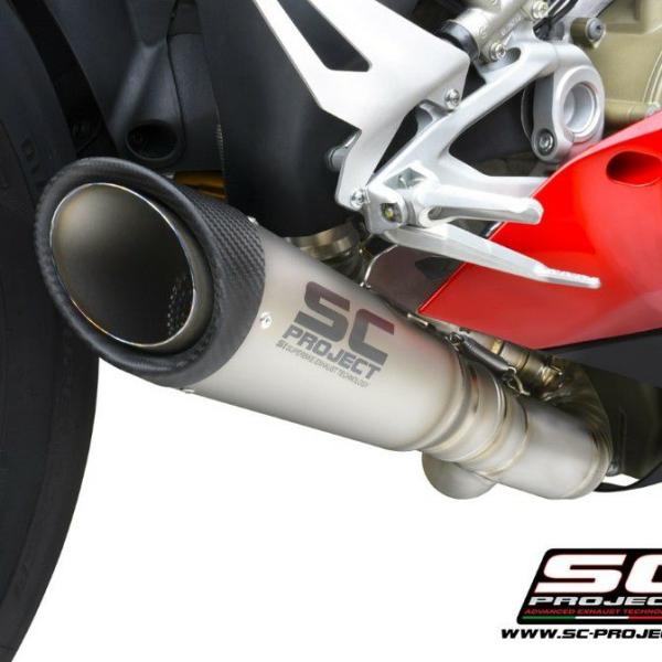 DUCATI パニガーレV4/V4S 2021 スリップオンマフラー S1 チタン SC
