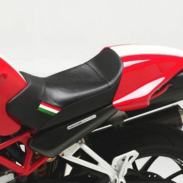 Corbin デュアルサドル シート スタイルと快適性を兼ね備え モンスター