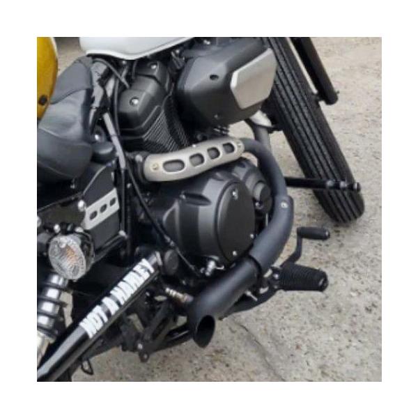 ヤマハ ボルト マフラーチップ ブラック Dean Speed