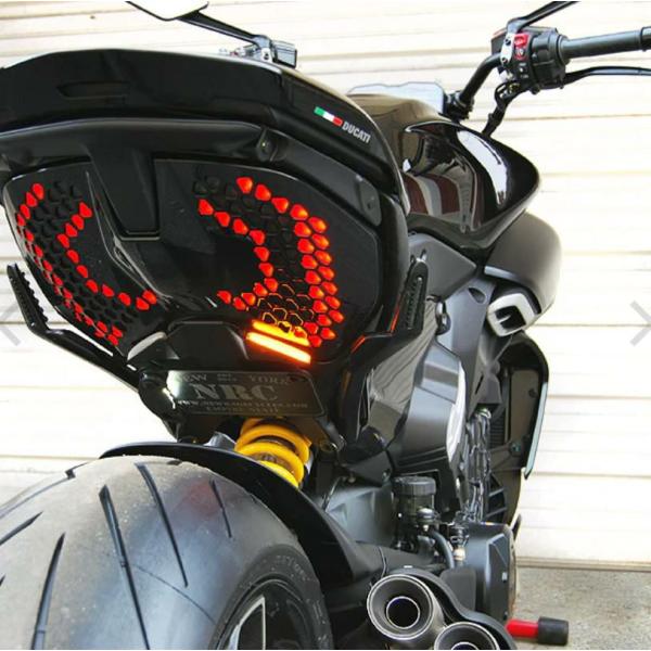MS PRODUCTION Ducati DIAVEL リアフェンダー motocrazy.jp - 製品情報 - ステンレス製フェンダーレスキット