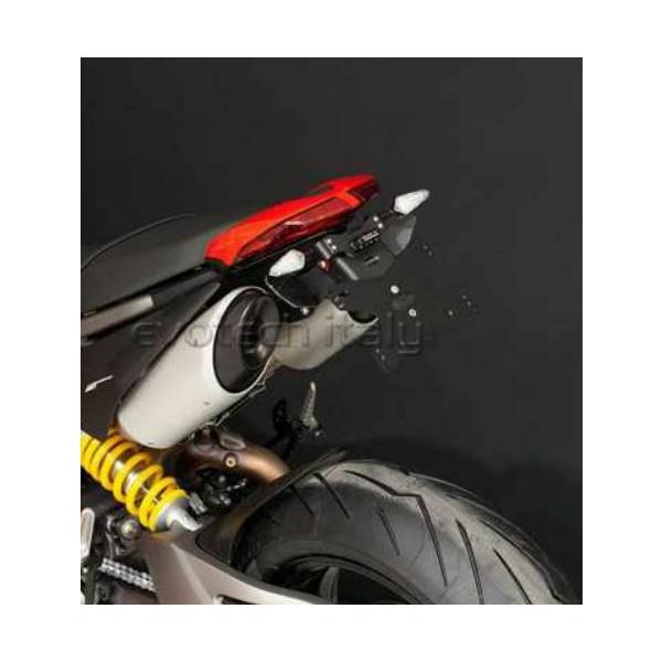 EVOTECH ナンバープレートホルダー フェンダーレスキット DUCATI 