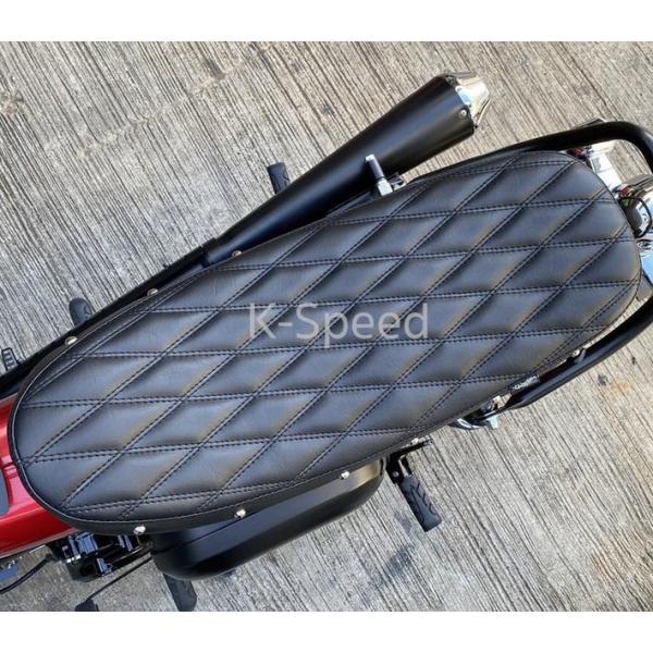 Dax 125 2.5cmローダウン シートダイヤモンドパターン DX023 K-SPEED