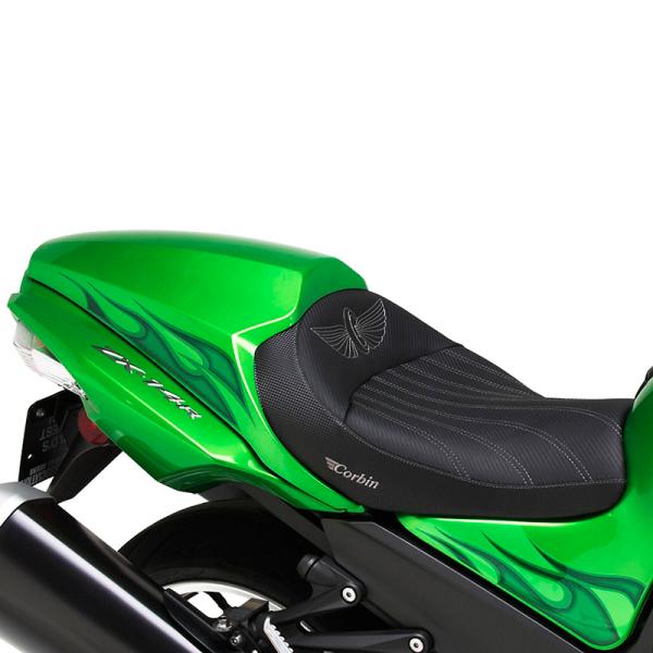 GSX400F カスタムシート Amazon | GSX400FS タックロールシート 黒皮ボタン/インパルス