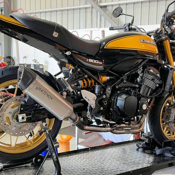 Z900RS (18-25) チタン フルエキゾーストマフラー 4-2-1 集合管