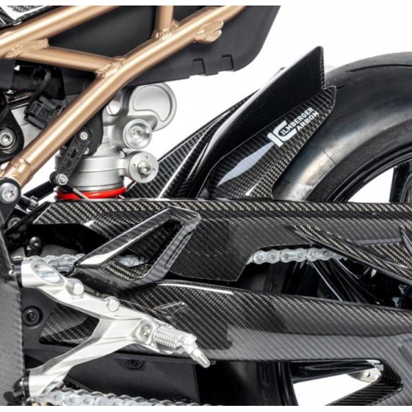 BMW S1000RR 19- カーボンリアハガー アッパーチェーンガード付 BMW S1000RR 19- カーボンリアハガー アッパーチェーンガード付