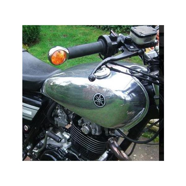 SR400/500 アルミ フューエルタンク ポリッシュ The Original オメガ