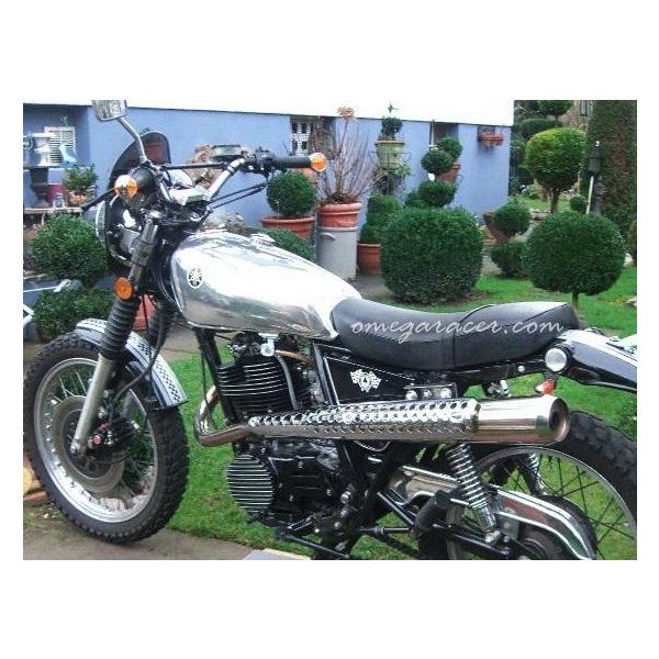 SR400FI アルミ フューエルタンク ポリッシュ The Original オメガ