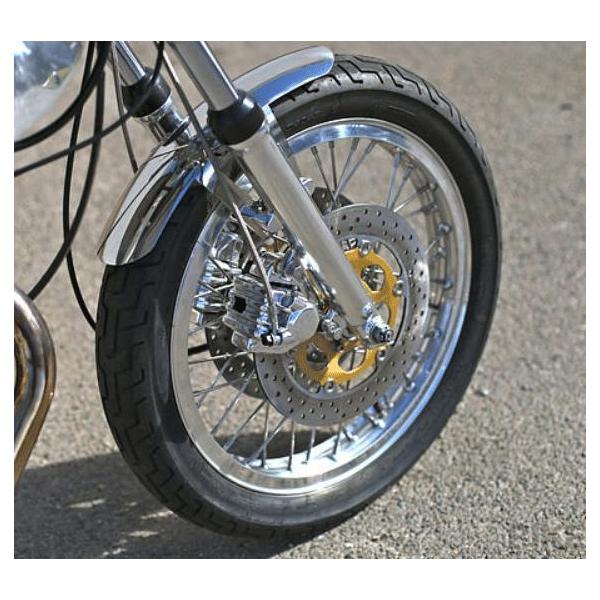 sr400FIファイナル 純正フロントフェンダー SR400FI/500 アルミフロントフェンダー オメガレーサー ヤマハ