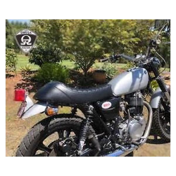 SR400FI カフェレーサー シート ブラック オメガレーサー ヤマハ