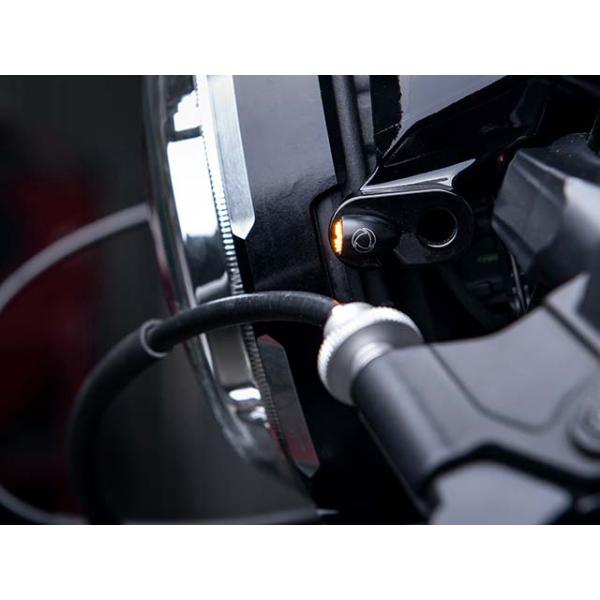 ケラーマン(Kellermann) Bullet Atto ウィンカー ブラック/クリアー