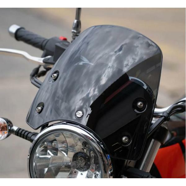 DART ウインドシールド スモーク　motoguzzi v7 モトグッチ モトグッチ V7 MarkIII スクリーン クラシックS3 ダークスモーク DART