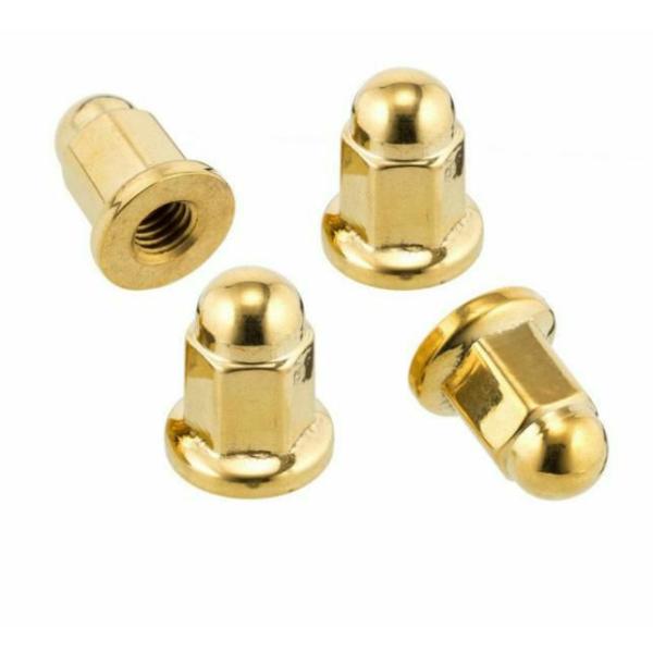 Motone(モートーン) ブラス エキゾースト クランプナット トライアンフ 水冷ツイン用