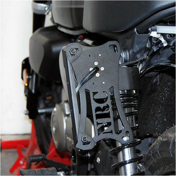 ホンダ モンキー 18- サイドマウントナンバープレート ニューレイジ