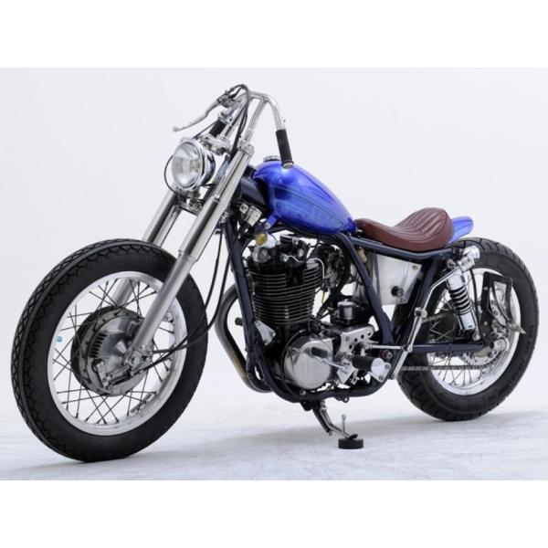 sr400 sr500フロントフォーク ヤマハ SR400/500 フロントフォークカバー ブラック モーターロック