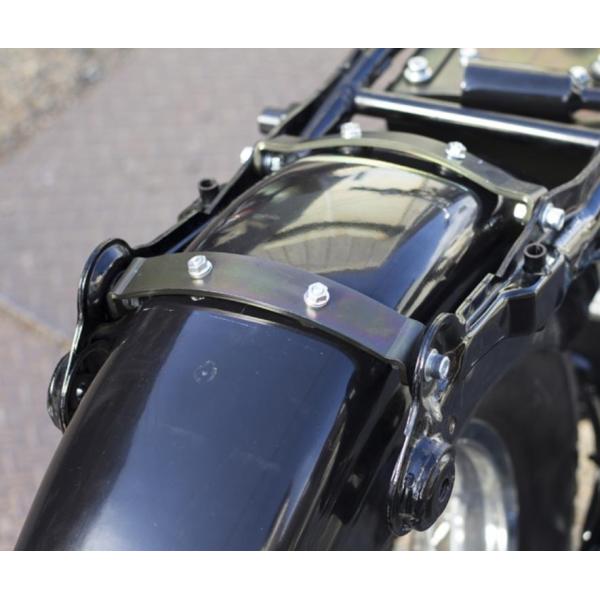 ヤマハ SR400/500 ショートボブフェンダー モーターロック
