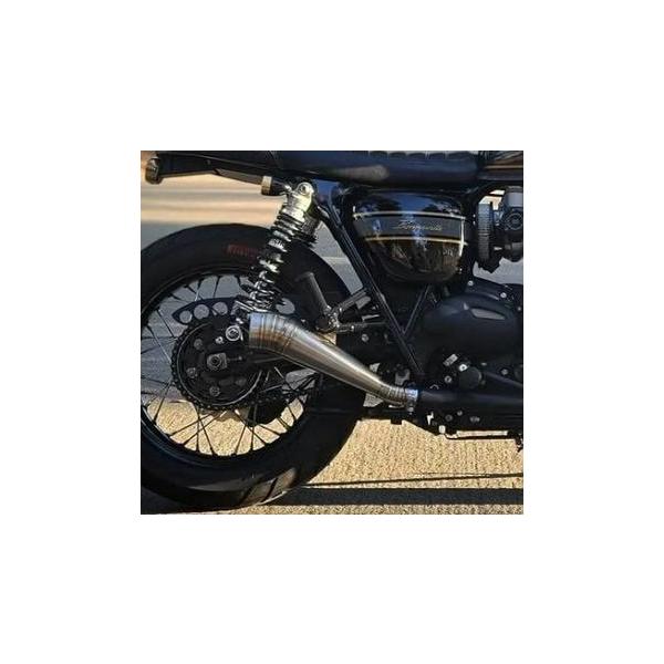Motone ボンネビル T120 T100 マフラー GPスタイル 2016- : モトパーツ
